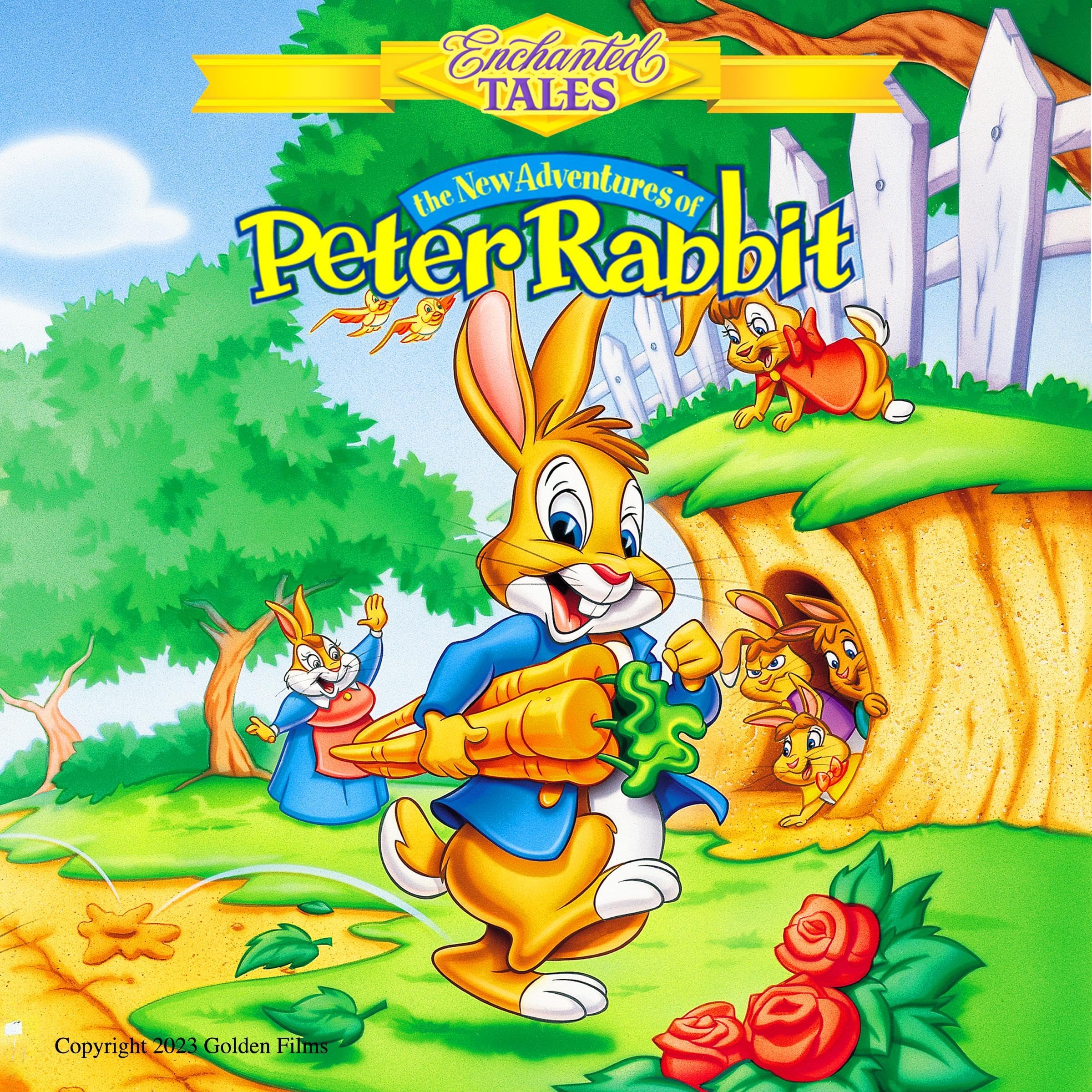 Cover art for The New Adventures of Peter Rabbit