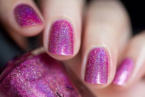 Miniatura 2196 de ILNP Madison Ave Esmalte de uñas holográfico metálico rosa antiguo