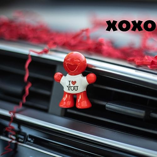 Miniatura 7 de Little Joe 96428 I Love Hockey New Car Scent Blue Ambientador de aire acondicionado con clip de ventilación de aire acondicionado utiliza aceite de