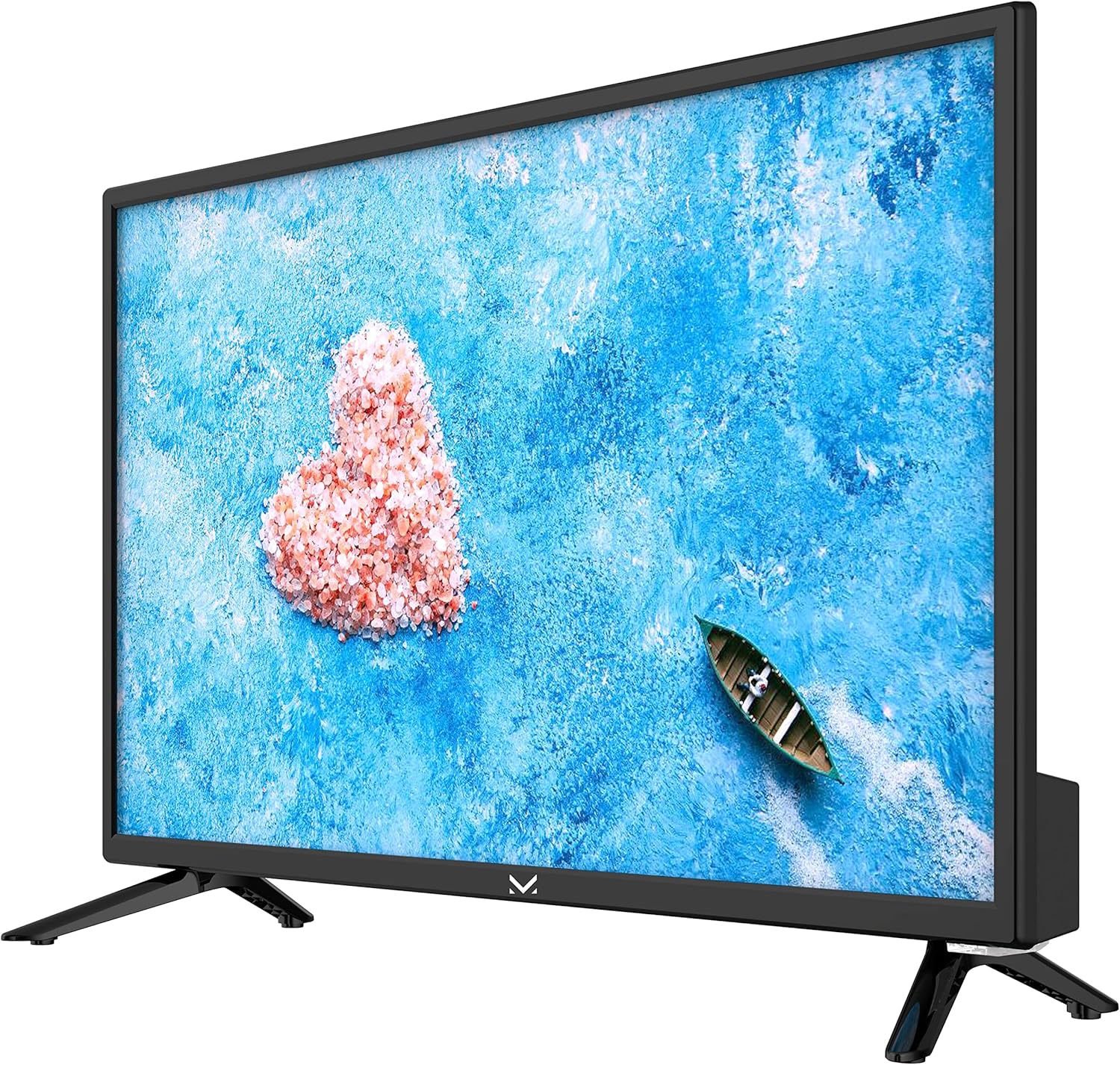 Majestic TVD 224 S2 LED V4 - Televisore LED HD READY 24, DVB-T/T2 HD e DVB-S/S2 HD, HEVC MAIN 10, Telecomando, USB, nero