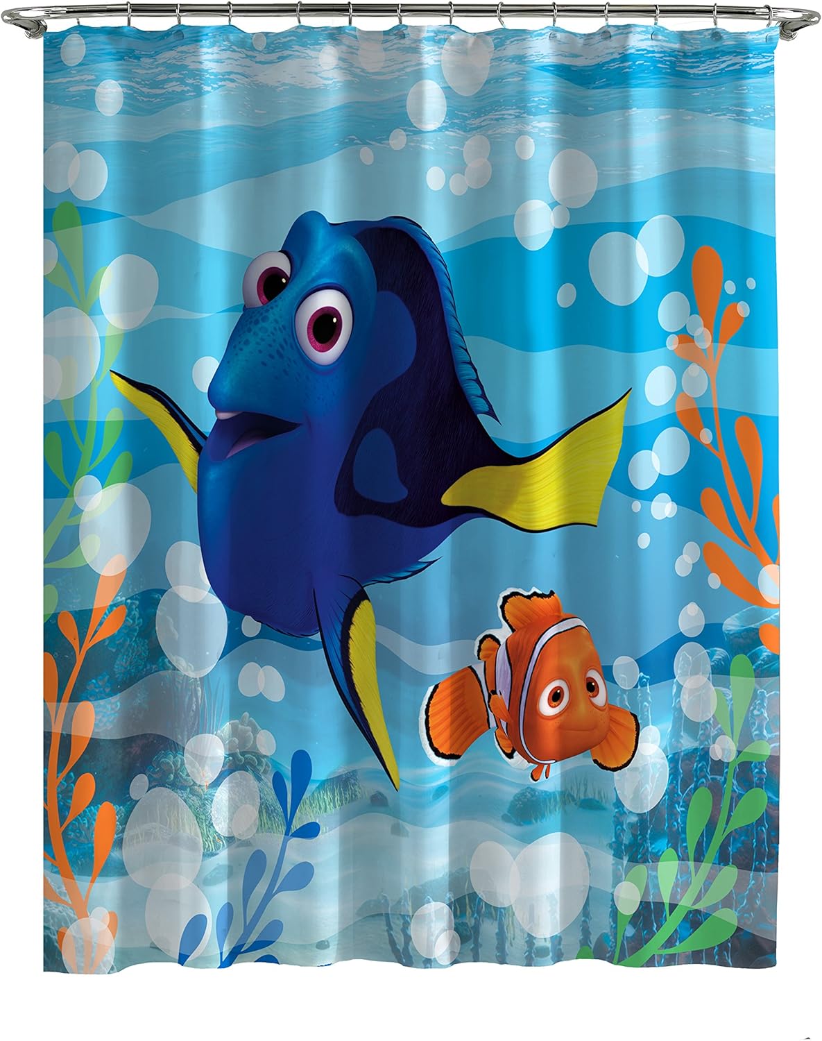 Disney Finding Dory Lagoon Shower Curtain, 70" x 72" Home
