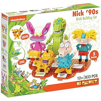 Brickcraft Officially Licensed Nickelodeon Nick 90s Iconic
