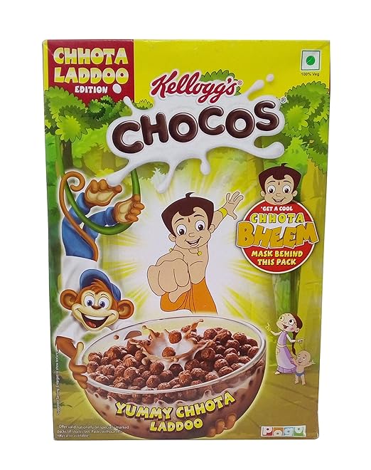 Kellogg's Chocos - Chhota Laddoo, 425g Carton