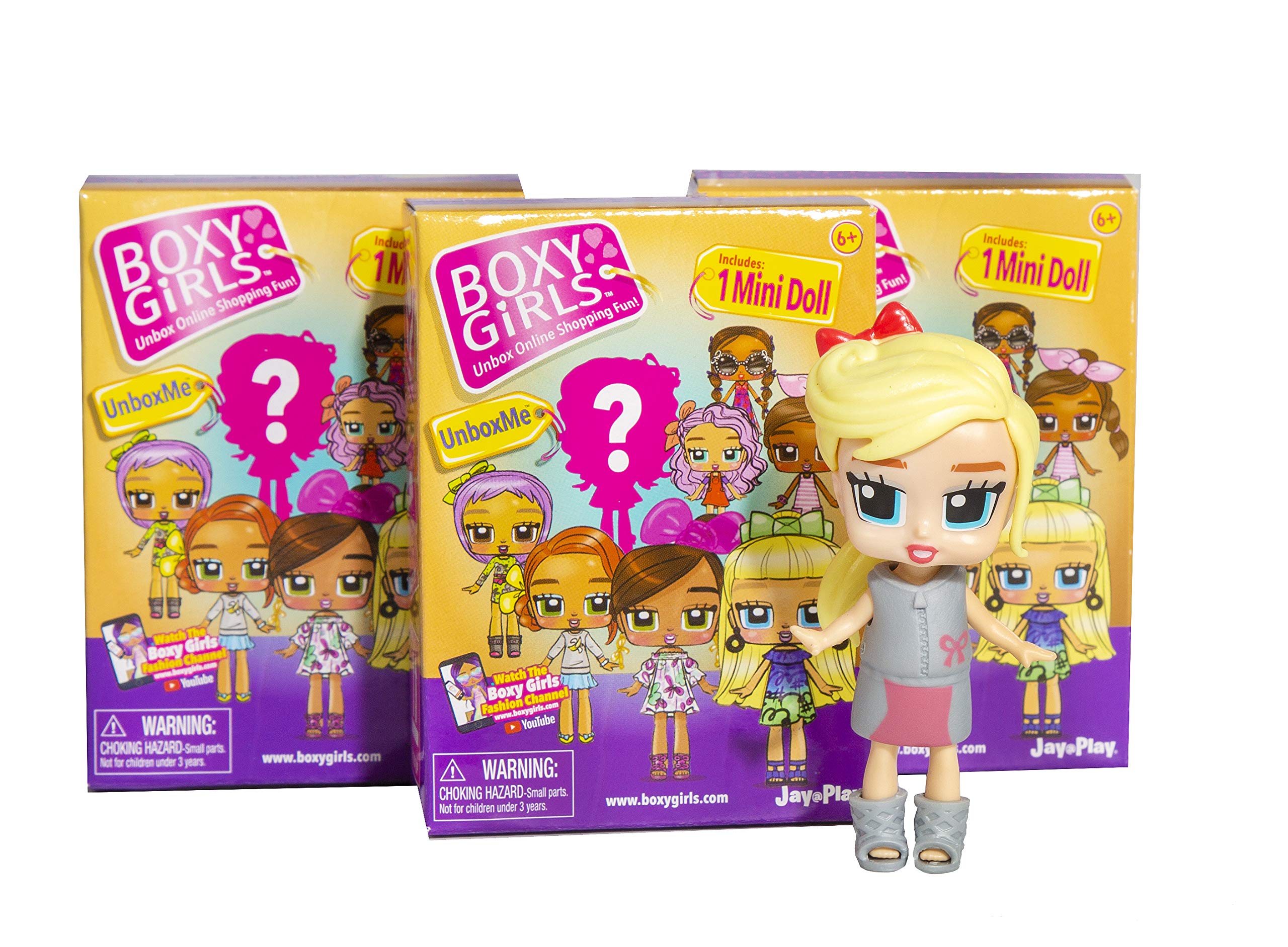 Boxy Girls Mini Limited Edition Suprise Boxes- 6 Assorted Girls