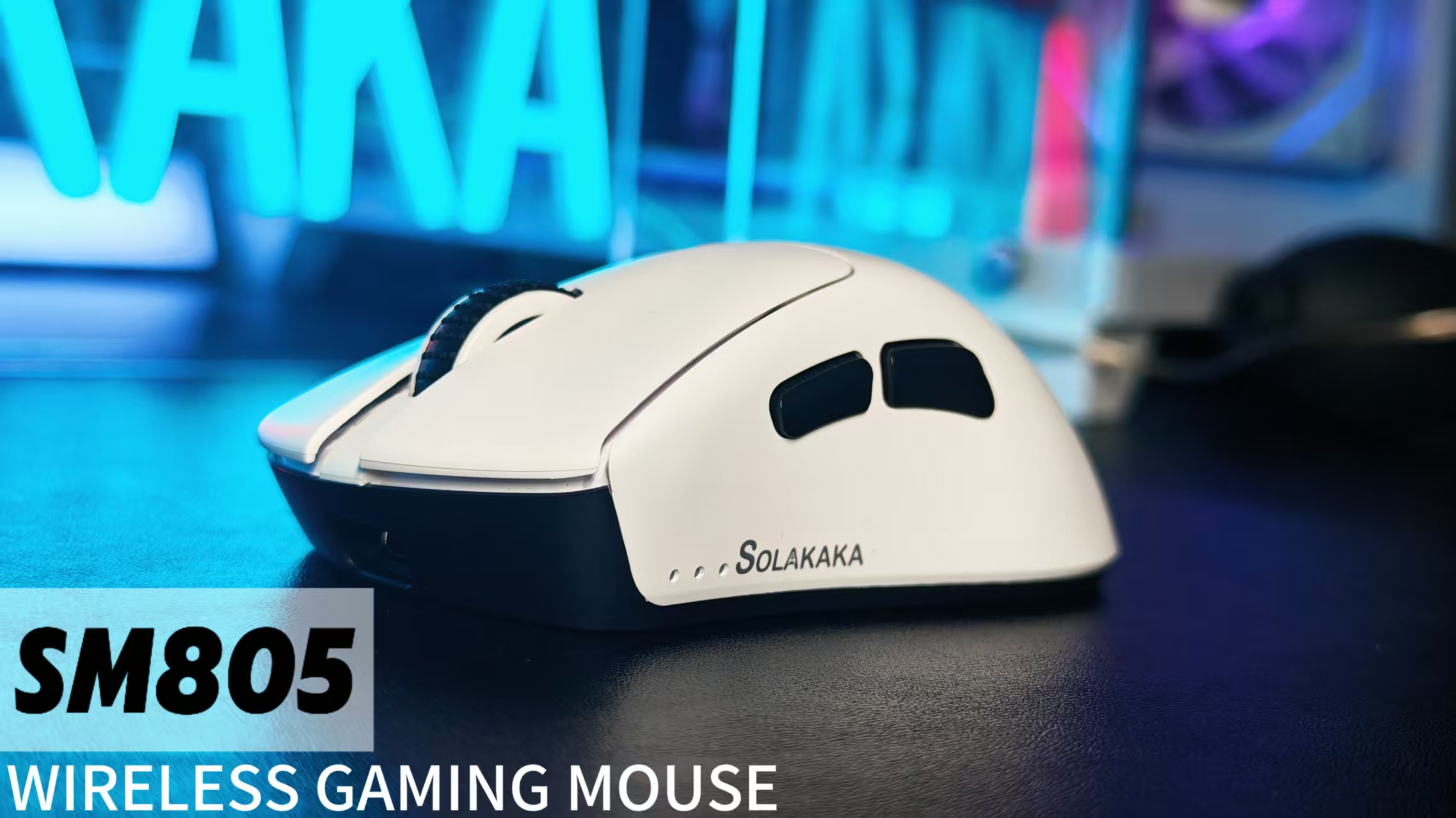 Amazon.com: SOLAKAKA SM805 Lightweight Wireless Gaming Mouse,24000