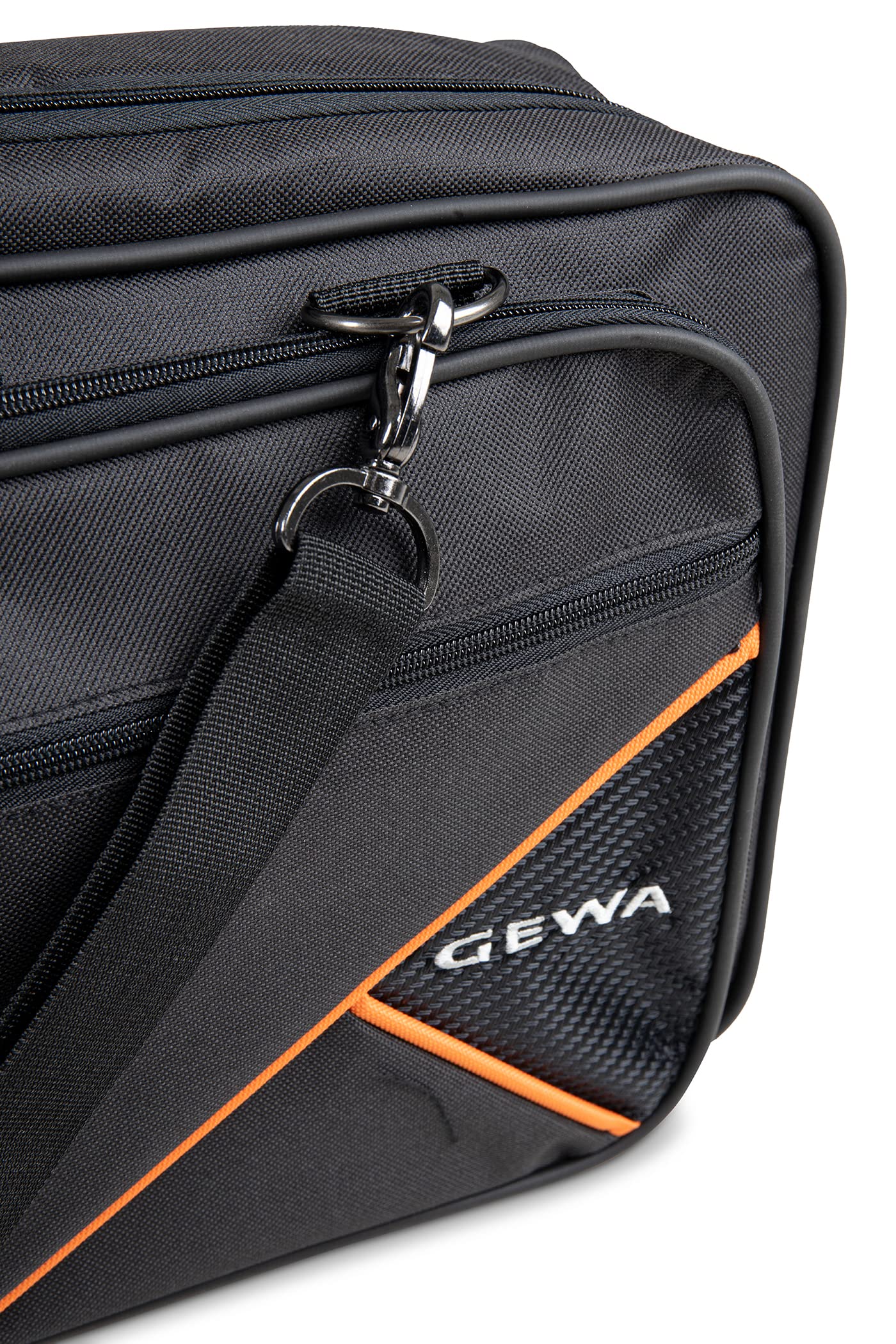 Torba na klawiaturę Gig-Bag Premium, 65 x 24 x 9 cm, z kieszenią na nuty, czarna, odporna na rozdarcia i wodę