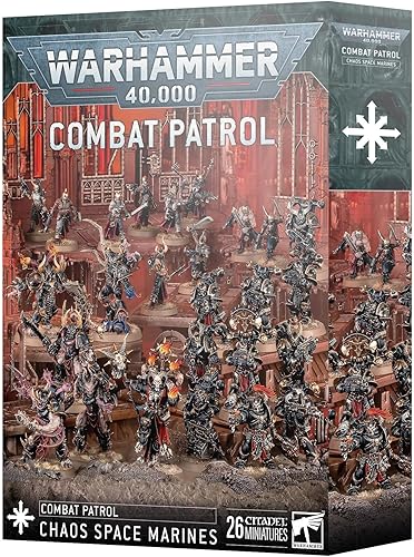 Warhammer 40k Games Work - Combat Patrol: Chaos Space Marines, Multicolor