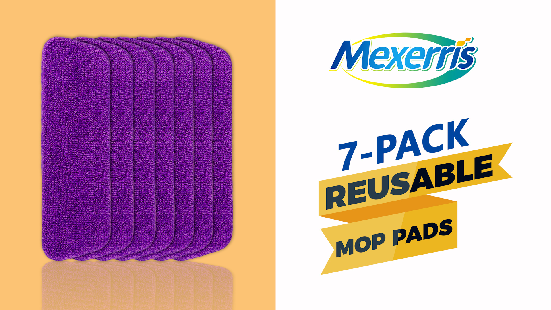 Pack De 6 Recambios Para Mopa De Microfibra - Lavables, Reutilizables Y Súper Absorbentes