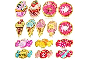 28 Pieces Self Adhesive Chenille Patches, the Ultimate Embellishment Companion