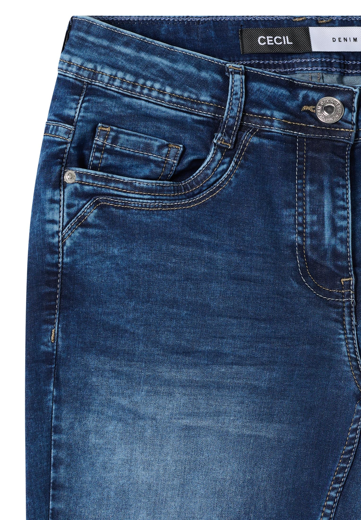 Cecil Style NOS Scarlett Mid Blue