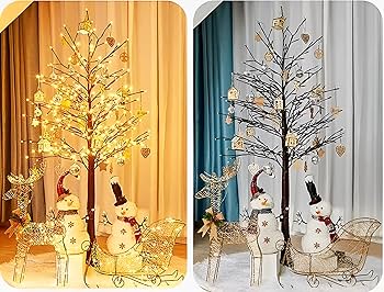 Amazon.co.jp: クリスマスツリー 180cm LEDブランチツリー