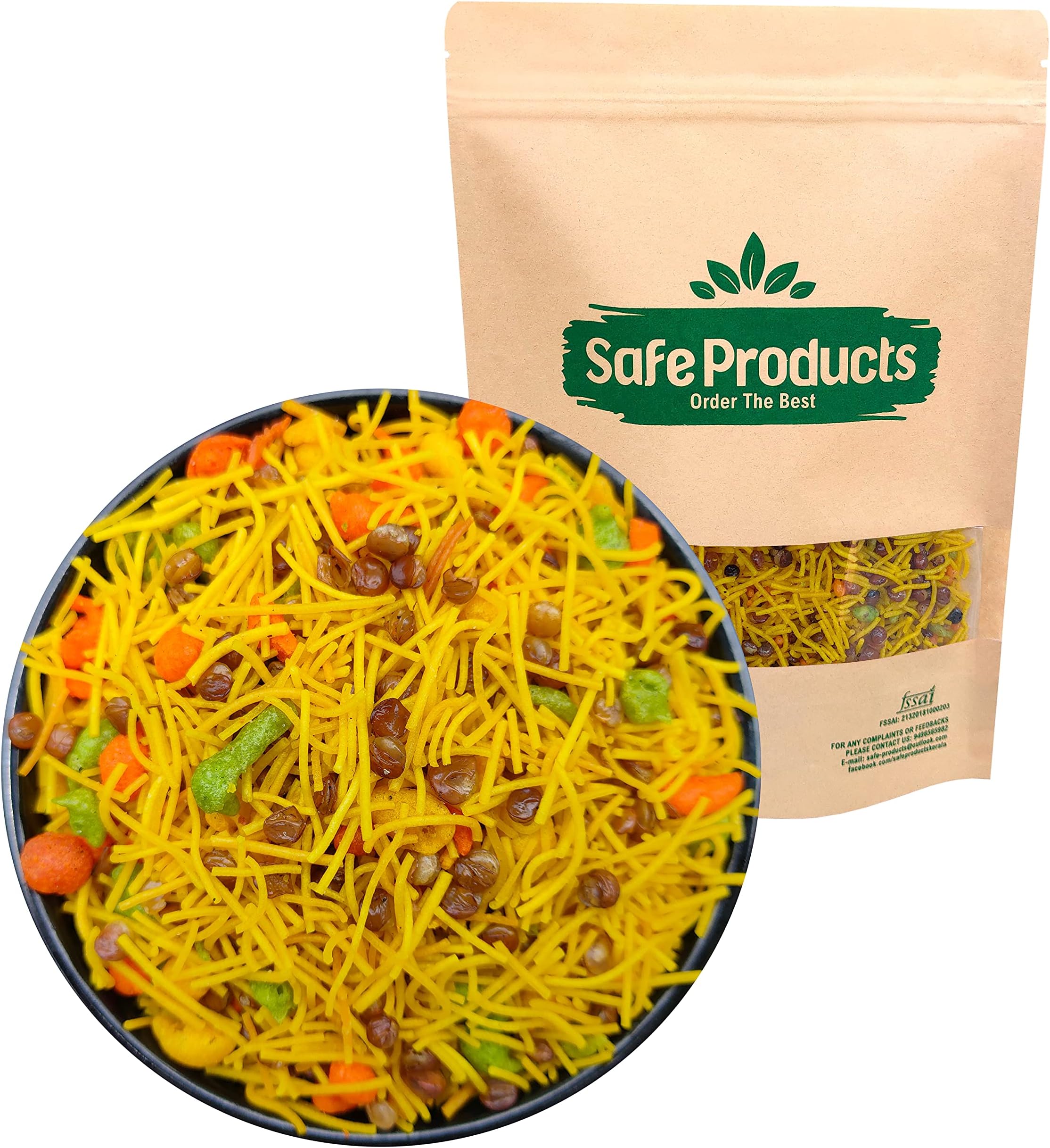 Safe Products Dalmoth Mixture Kerala Style, Ready to eat [1kg]