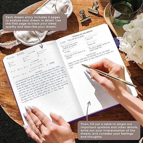 Miniatura 2 de Clever Fox Diario de Sueños  Diario Guiado de Sueños para Mujeres, Hombres y Niños  Libro de Anotaciones de Sueños de Tapa Dura  Libro de Registro