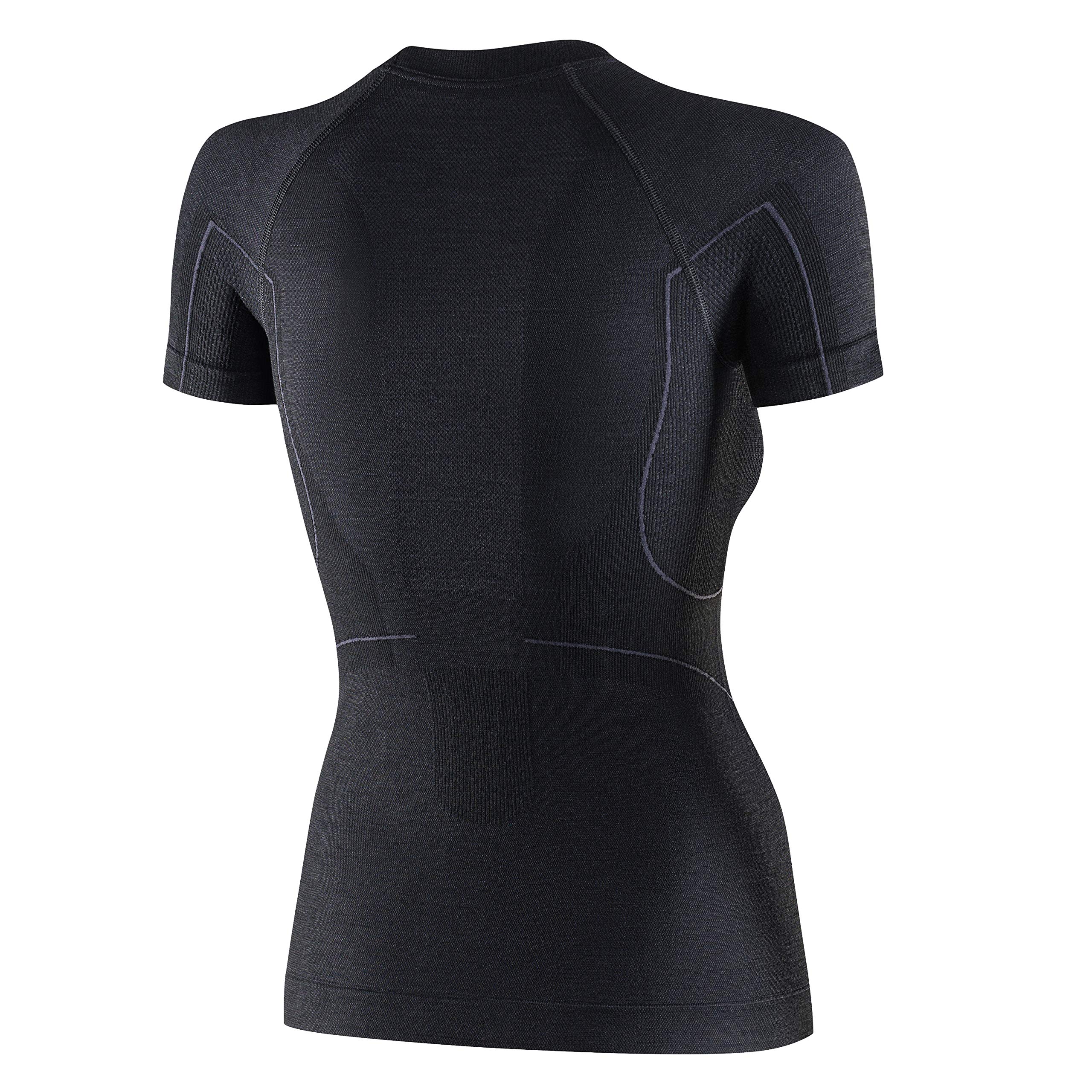 Brubeck Merino Damen Kurzarm Funktionsshirt | Atmungsaktiv | Thermo | Sport | Outdoor | Fitness | Unterhemd | T-Shirt | 41% Merino-Wolle | SS11700