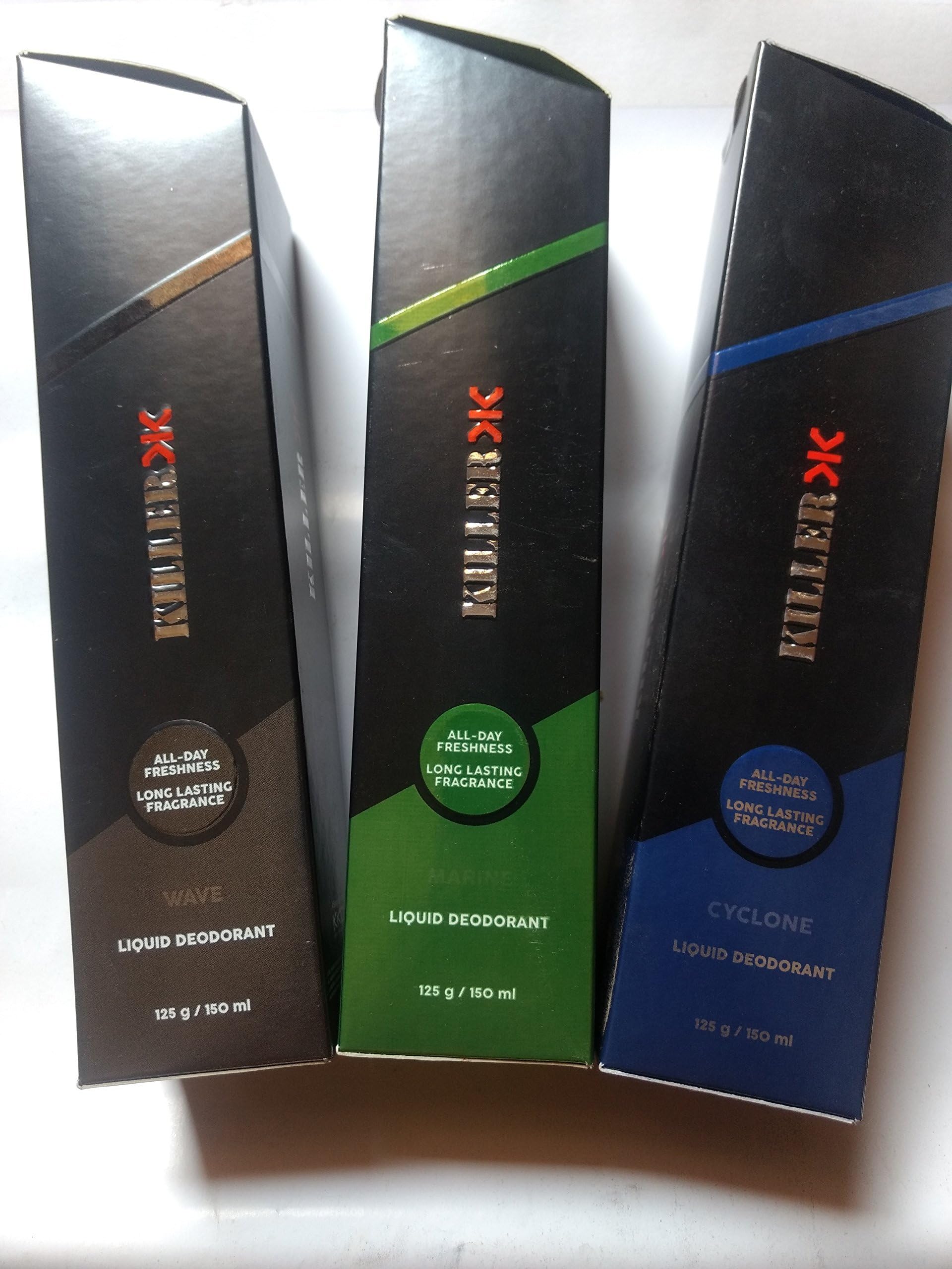 Killer Liquid Deodorants, 150ml