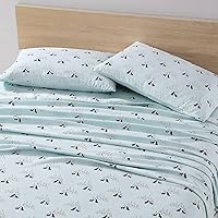 Vista 188 de Eddie Bauer - Full Sheets, Cotton Flannel Bedding Set, Brushed For Extra Softness, Cozy Home Decor (Dog Friends, Full)