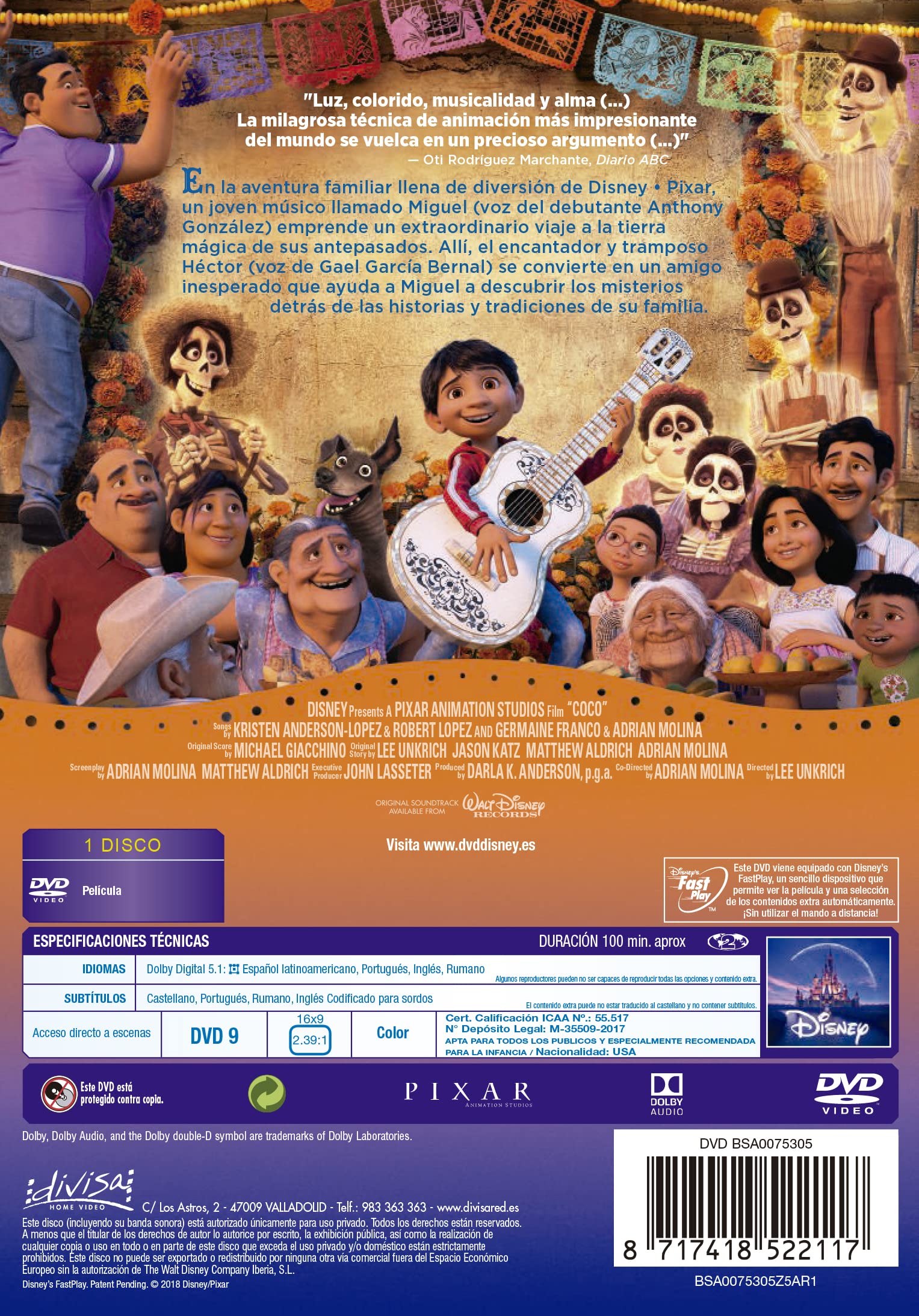 Coco [DVD]
