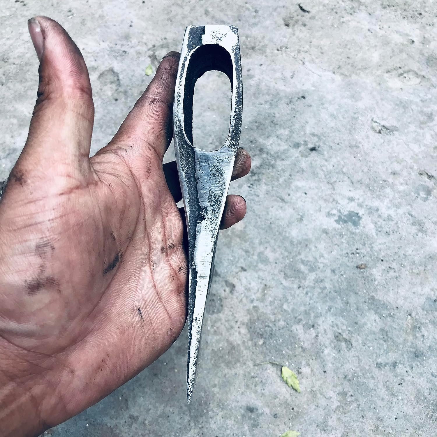 WHS201 Viking Axe Head, Custom Hand Forged Viking Axe Real Head, Tomahawk Viking Hatchet Beared Camping Axe Blade, 5160 HIGH Carbon Steel Blade, Viking Gift for Him