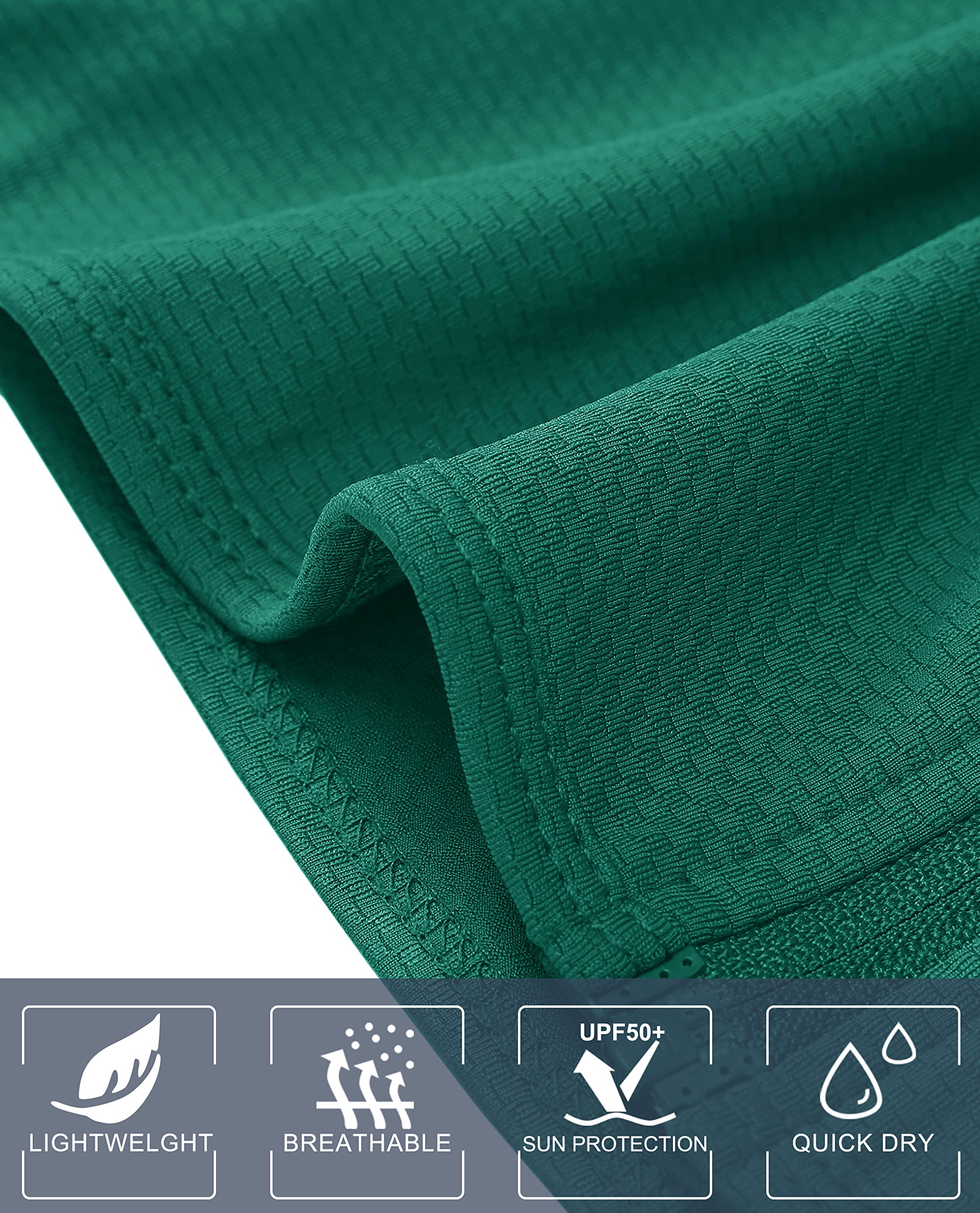 Vestes d'entraînement légères et athlétiques à fermeture éclair pour femme, protection UV UPF 50+, chemise à manches longues - 2