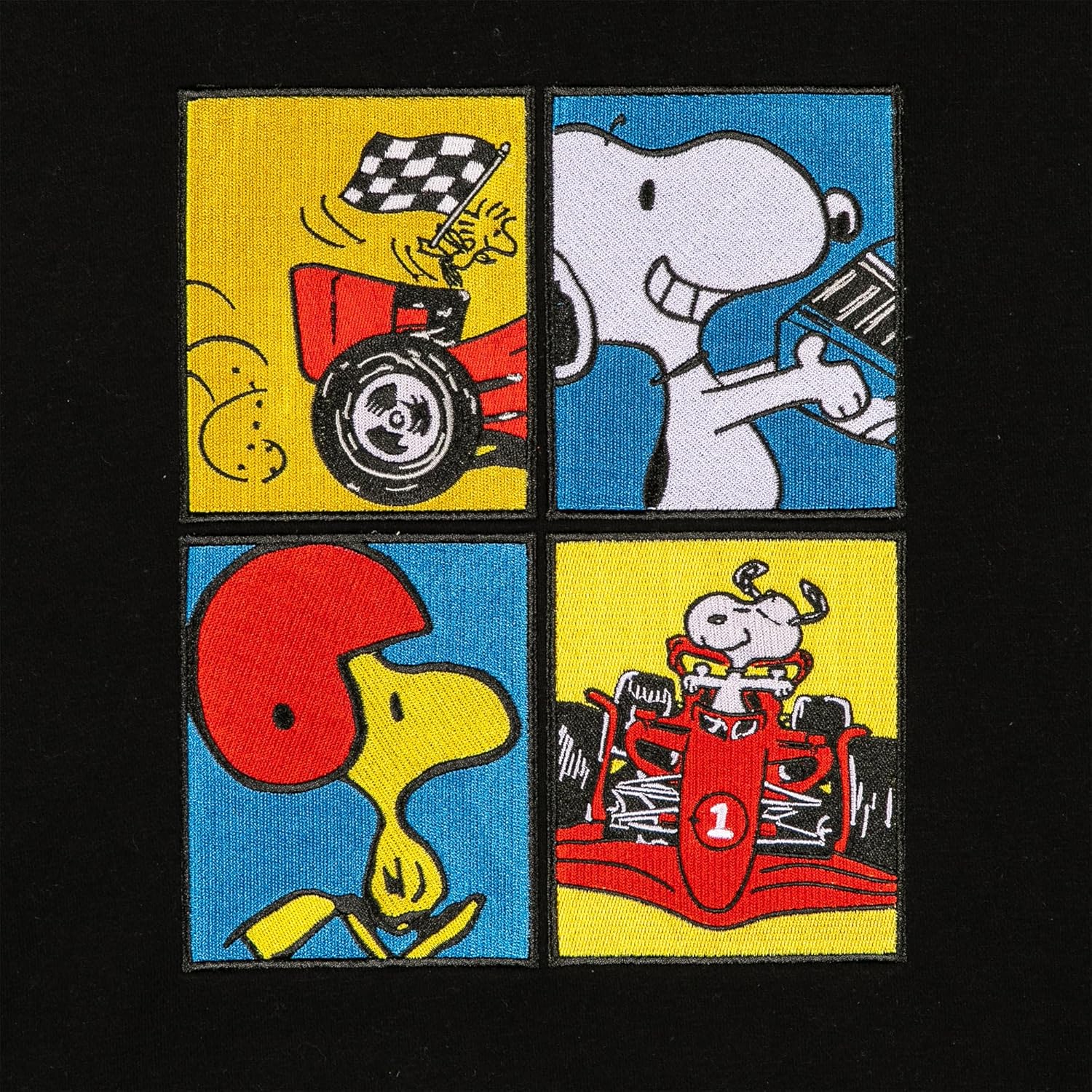 F1 Las Vegas Grand Prix Men's Peanuts Four of a Kind Hooded Sweatshirt - Image 2