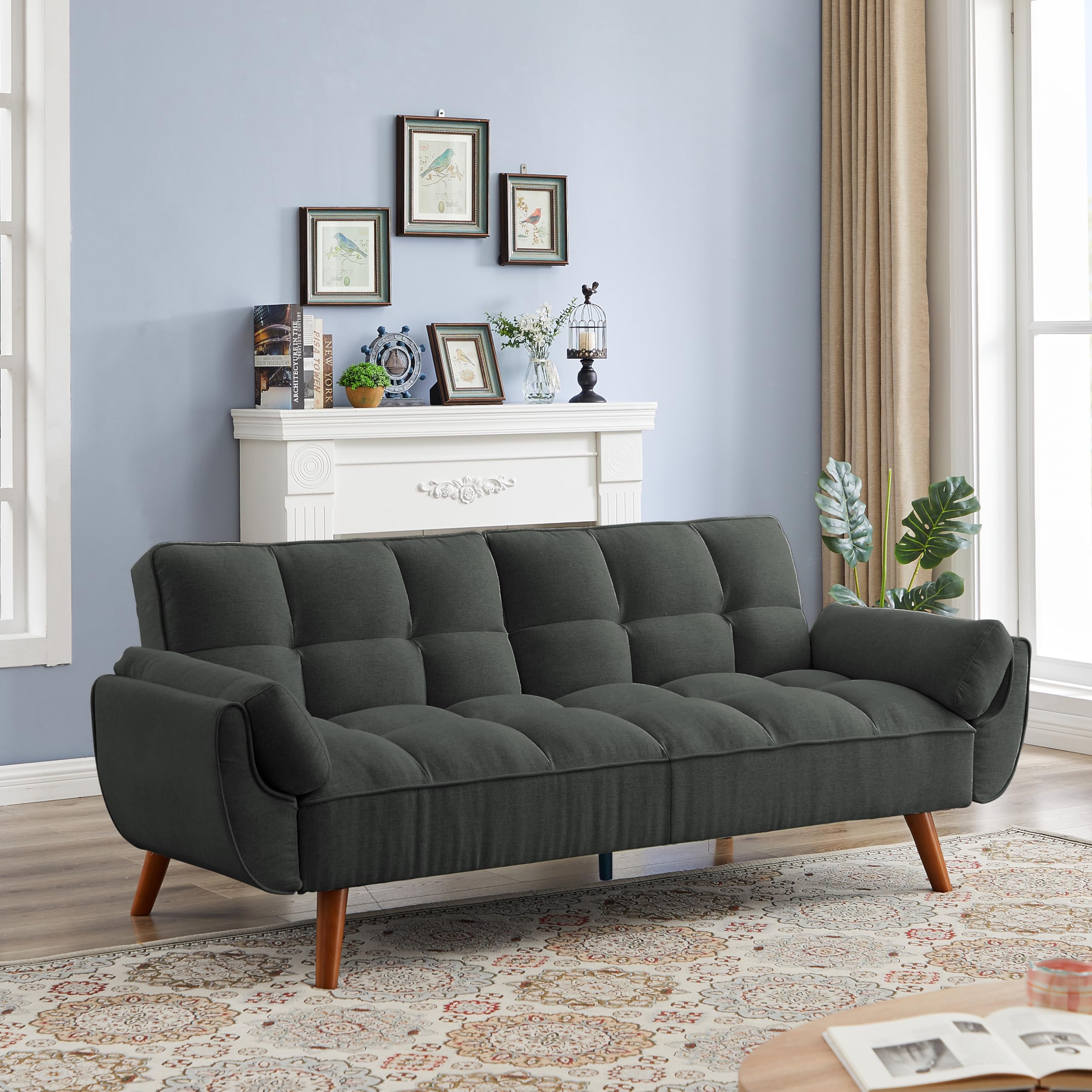 . Left cushion  ( Grey) incomplete 