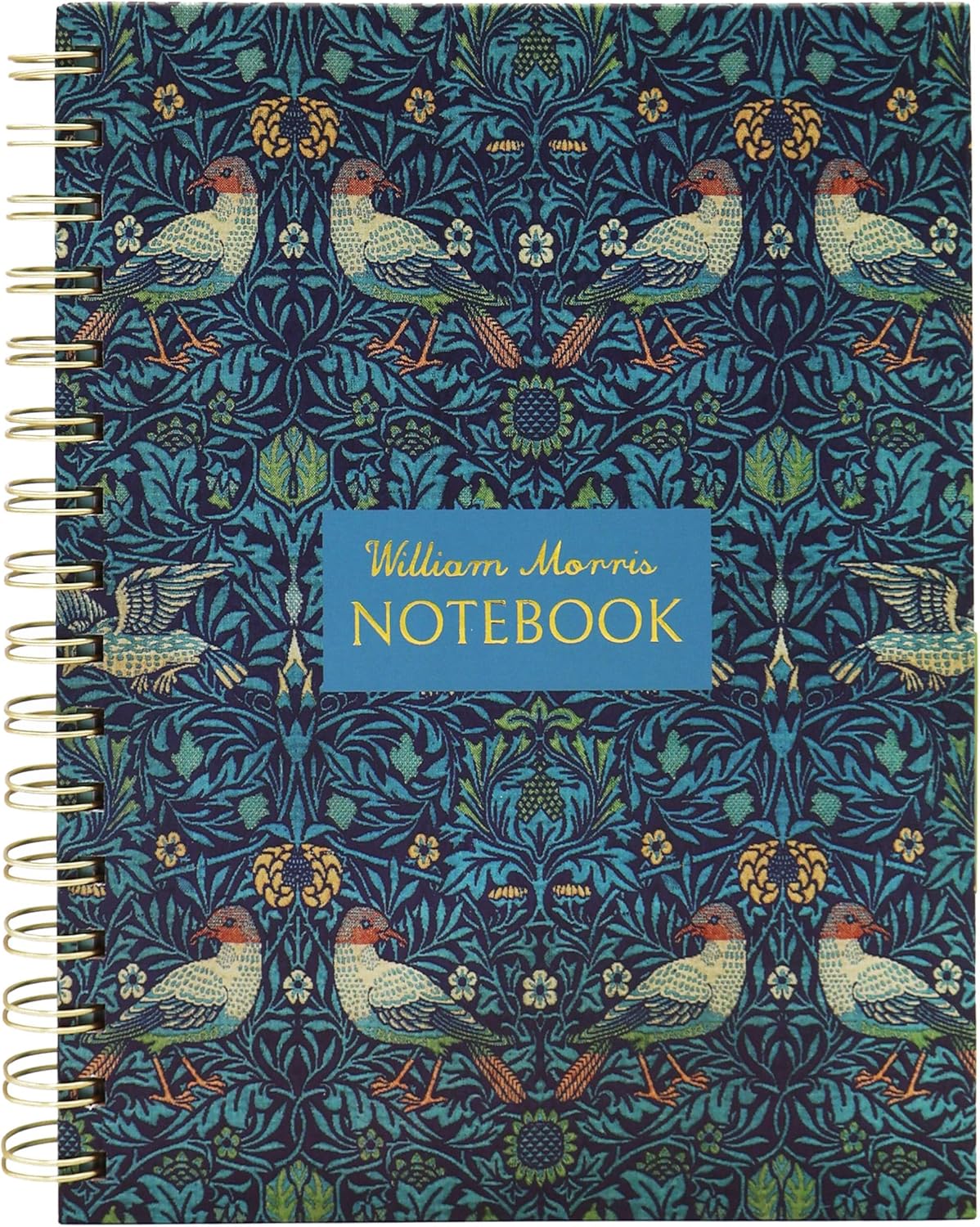 Robert Frederick A5 Notebook Wired with Dividers - William Morris Birds Design