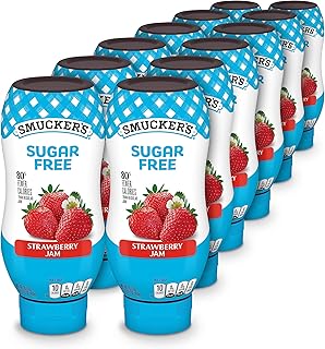 Smucker’s Squeeze Sugar Free Strawberry Jam, 16.5 oz. Bottle