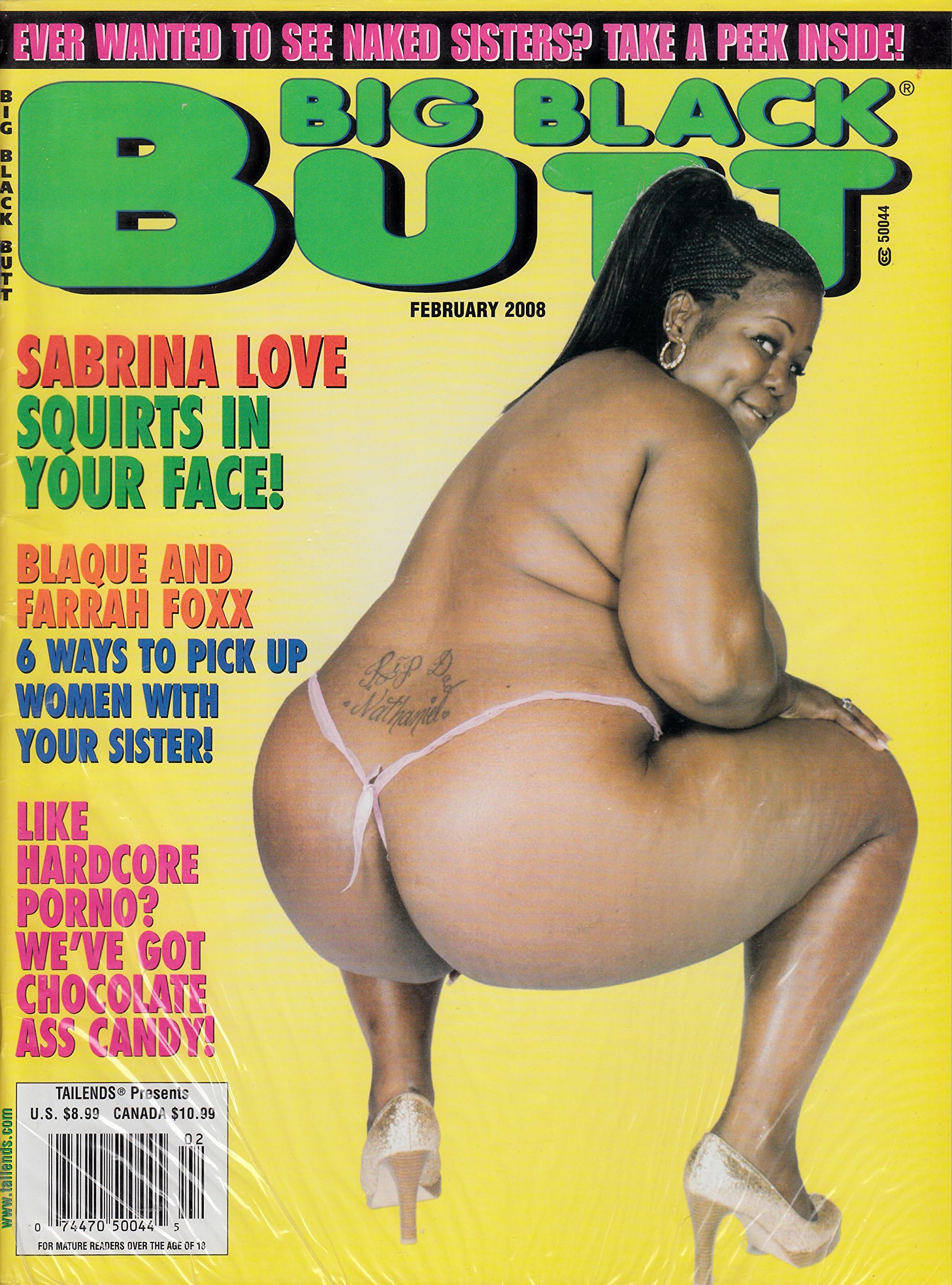 FEBRUARY 2008 BIG BLACK BUTT MAGAZINE