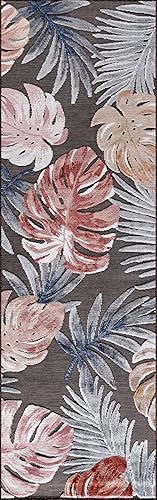 Miniatura 410 de CAMILSON Indoor Outdoor Rug 5x7 Bohemian Medallion Floral Area Rugs for Indoor and Outdoor Patios Easy-Cleaning Non-Shedding Living Room Garden and