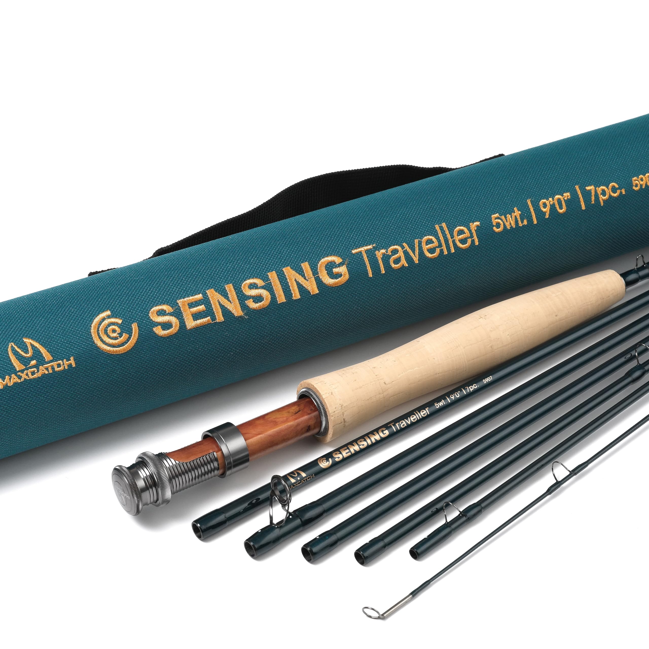 Maxcatch 9ft 7-Piece Travel Fly Fishing Rod – IM10 Carbon
