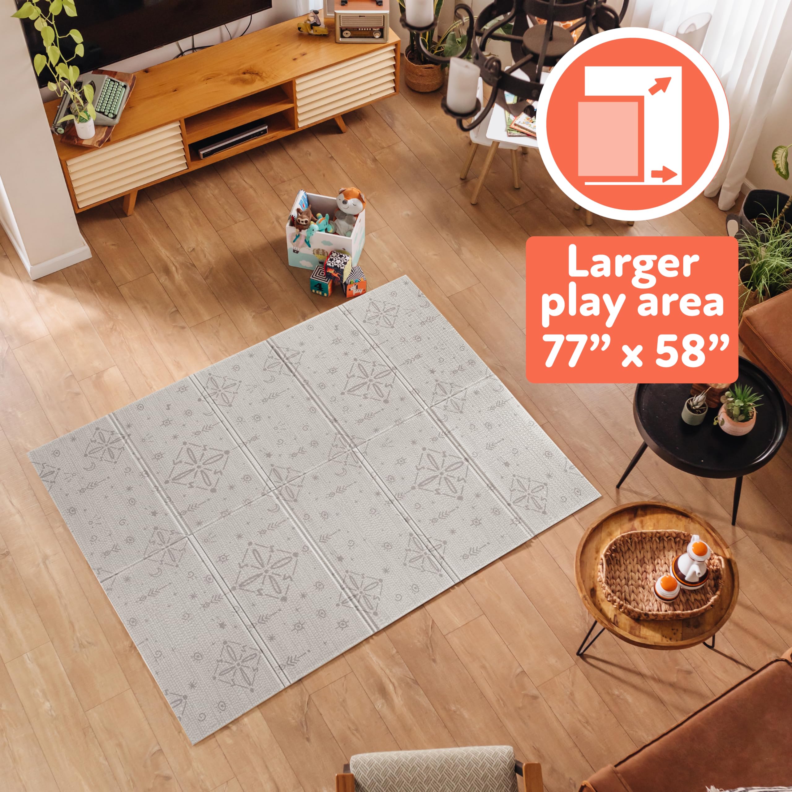 Nuby Reversible Baby Floor Mat Gallery Image