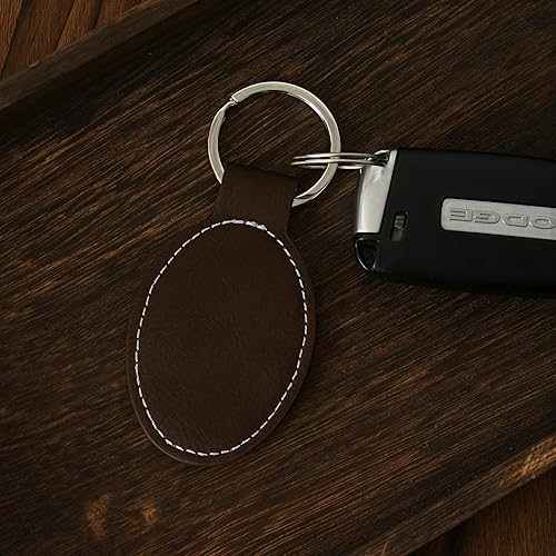 Miniatura 163 de LaserGram Llavero ovalado, Virgen de Guadalupe, grabado personalizado incluido (rústico con oro)