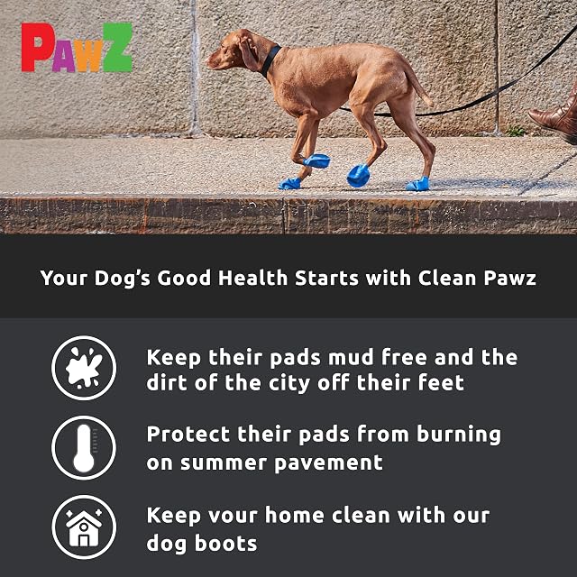 Foto 5 de 7 de Protex Pawz - Botas Protectoras para Perro (Talla XXS), Color Negro