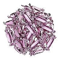 Vista 7 de Caramelos envueltos individualmente en color rosa claro, bolsa de 2 libras, aproximadamente 190