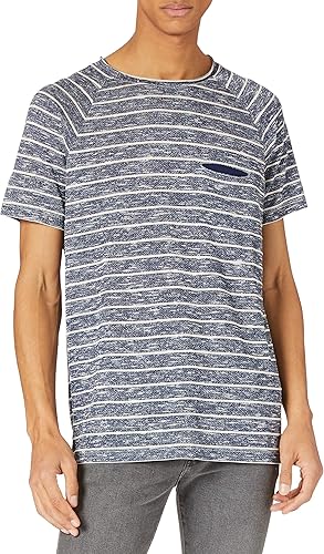 LTB Jeans Poyibe Camiseta, Navy White Stripes 4300, S para Hombre