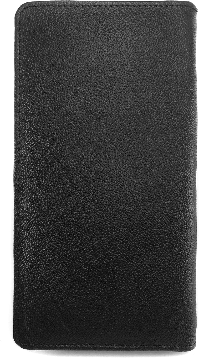 Genuine Leather Check Book Holder