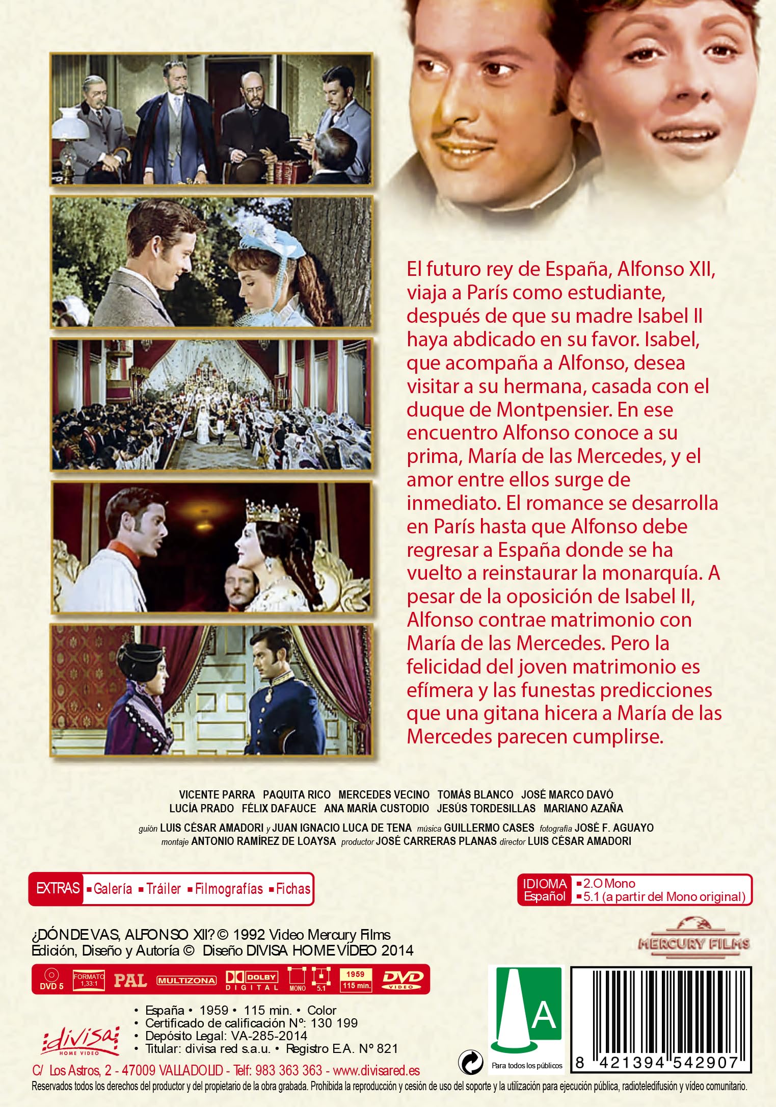 Dónde vas, Alfonso XII? [DVD]