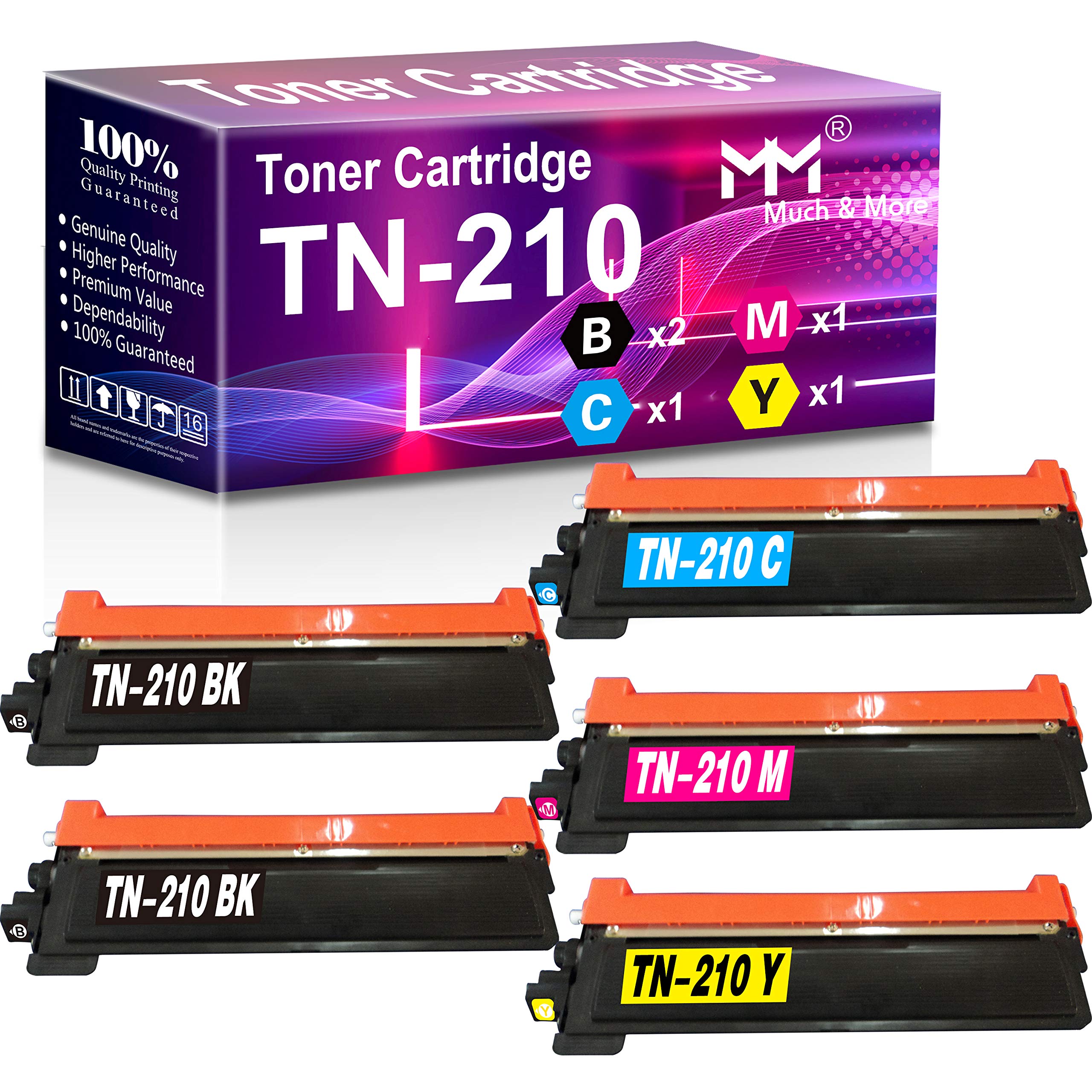 トナーカートリッジ TN-210K/C/M/Y 4色セット トナーカートリッジ TN-210K⁄C⁄M⁄Y 4色セット トナーカートリッジ TN