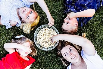 Popcorn Indiana 6oz (6-pack) Black & White Fudge Drizzle Chocolate Popcorn, Pre-Popped Gourmet Quality Popcorn, Crave-worthy Crunch, Real Ingredients, Gluten Free, No Artificial Flavors, Movie Theater