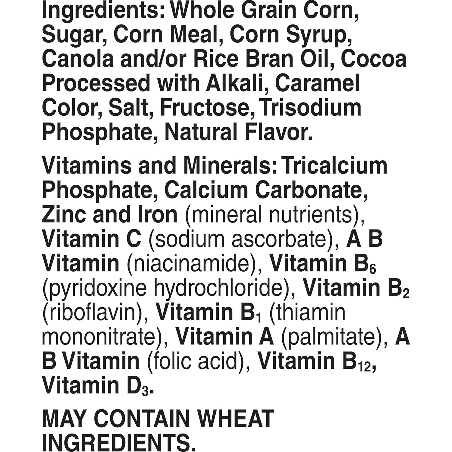 General Mills Cereal Cocoa Puffs