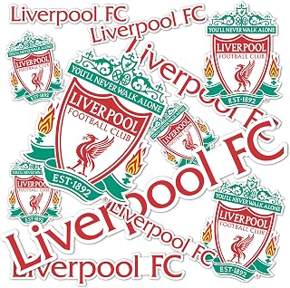 Desert Cactus Liverpool FC Sticker Decal Vinyl English Anfield Football Soccer Laptop Water Bottle Car Scrapbook Sheet (Type 1-2)