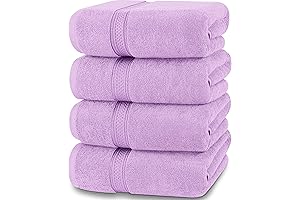 4-Pack Premium Lavender Utopia Towels