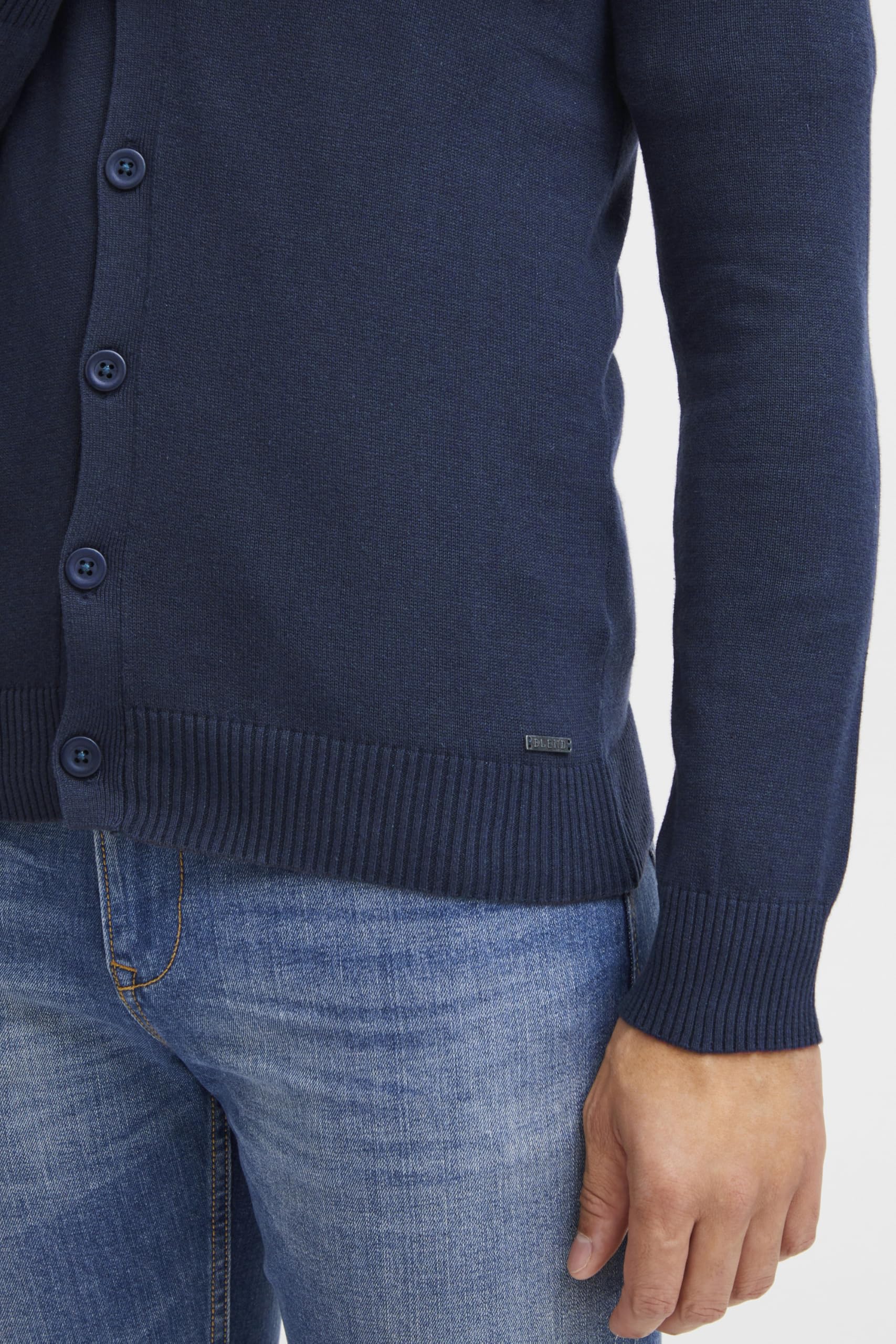 Blend BHCaden Herren Strickjacke Cardigan Feinstrick