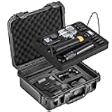 Waterproof Hard Case for Gopro Hero 13/Gopro Hero 12/Gopro Volta/Media Mod/Chest Mount/Creator Edition/Waterproof Action Camera and AccessoriesTravel Storage Carrying Case