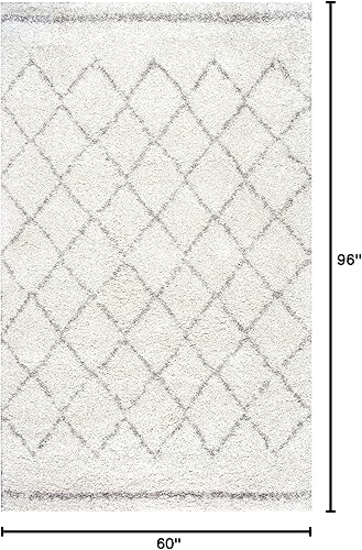 Miniatura 2 de nuLOOM Edwin - Alfombra de pelo suave y afelpada, 10 pies x 14 pies, natural