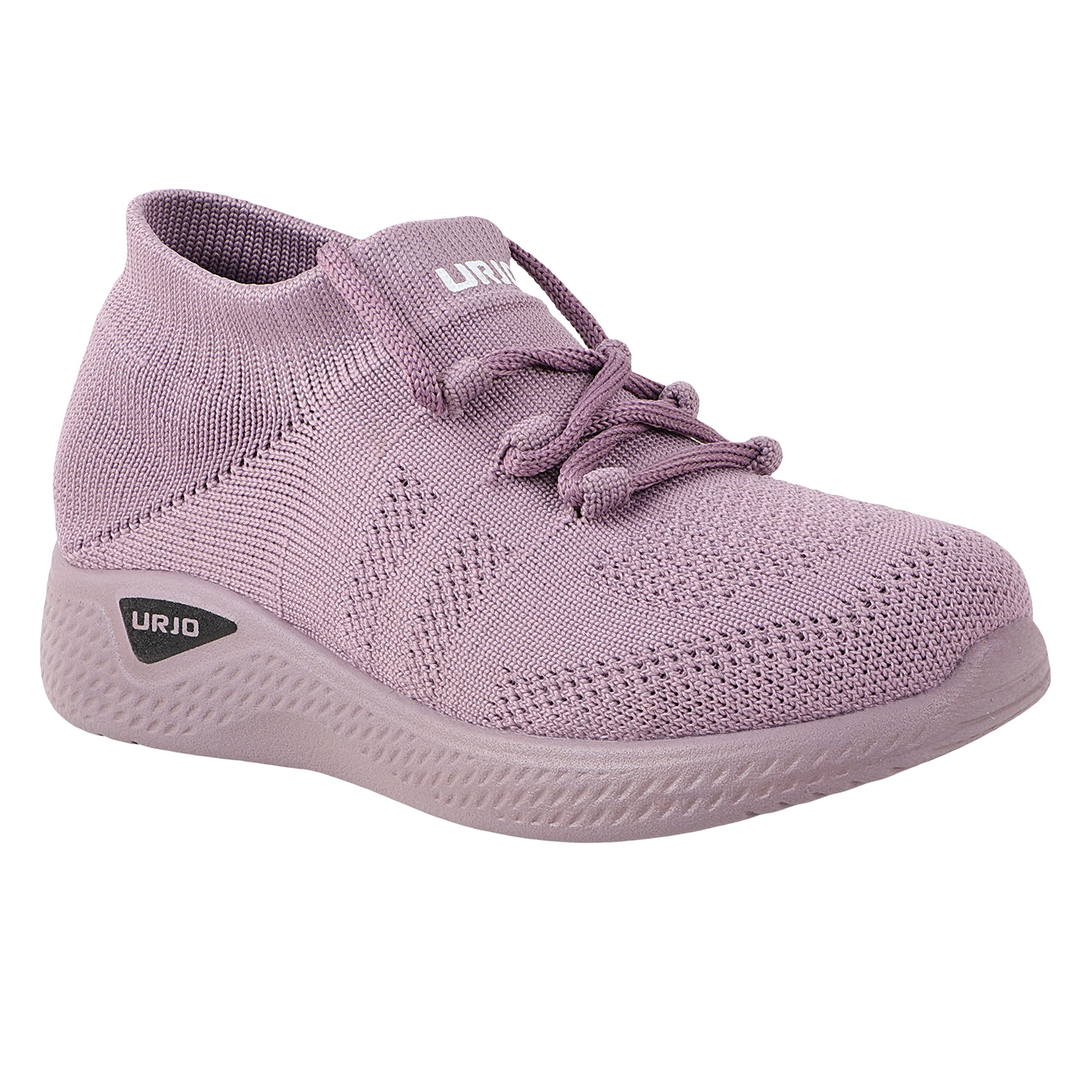 URJO Unisex Kids Sneaker Shoes, Knit 61, Mouve, 5, Mauve (B0BG7RH1BT) Amazon Price History, Amazon Price Tracker