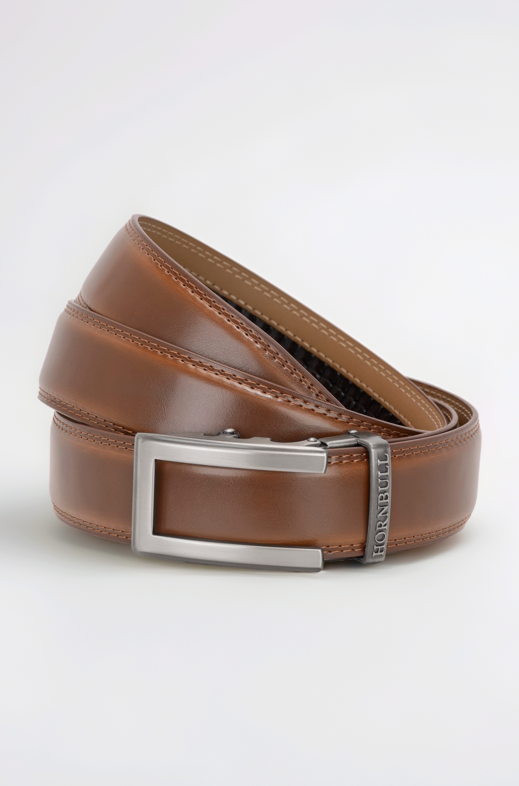 HORNBULL Riga Leather Belt for Men | Mens Belt Autolock | Formal and Casual Leather Belt…