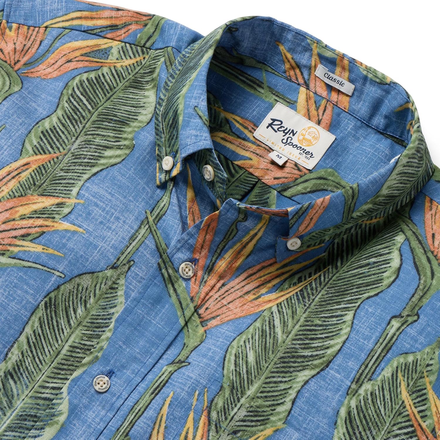 Reyn Spooner Men's Floral Paradise Hawaiian Shirt
