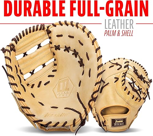 Miniatura 4 de Franklin Sports Guantes de béisbol para hombre y adulto CTZ5000, guantes de béisbol para campo y exteriores