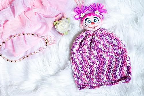 Miniatura 3 de Lion Brand Yarn Sesame Street - Hilo One Hat Wonder, Abby Cadabby, 1 pastel
